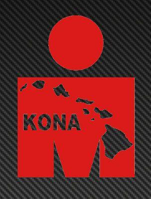 Ironman Big Island Vinyl Sticker Decal triathlon tri 70.3 140.6 m logo hawaii 