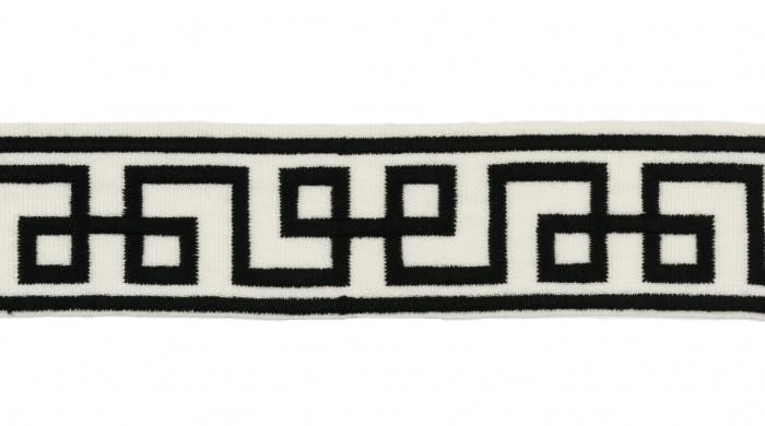 Kravet Logo - Siene Tape - Black