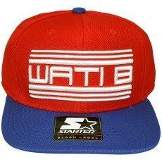 BX Red a Logo - Casquette Snapback Wati B x Starter - Wati B Logo - Red | Momo style ...