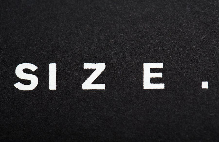 Size Logo - New Logo and Brand Identity for Size Records by Face - BP&O