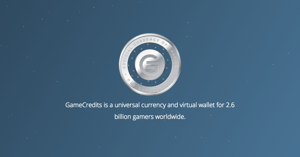 Gamecredits Logo - GameCredits (GAME)