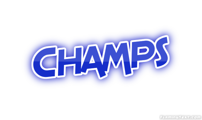 Champs Logo - France Logo | Free Logo Design Tool from Flaming Text
