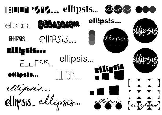Ellipsis Logo - Degree Show. Ellipsis. – LEIGH MENDOZA