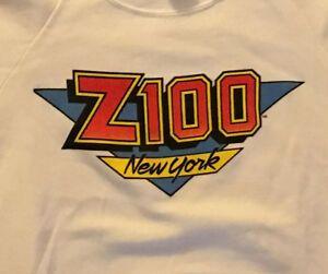 Z100 Logo - Details about Vintage Z100 New York 1980's Sweatshirt Size Small