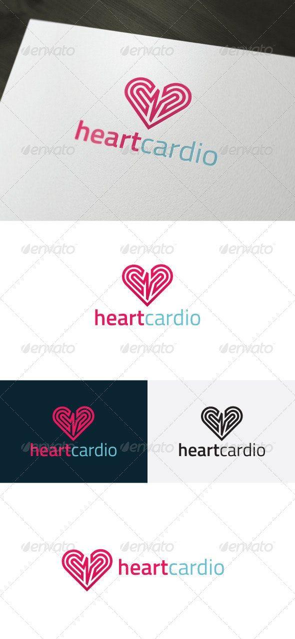 Cardio Logo - Heart Cardio Logo