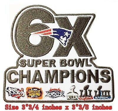 Champs Logo - White 6X Champs New England Patriots Football Sport Patch Logo Iron,Sew on  | eBay