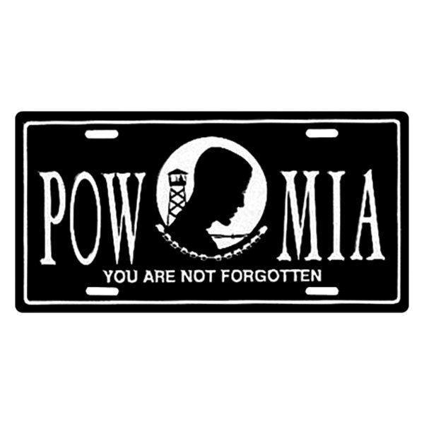 Rothco Logo - Rothco® 1374 - License Plate with Pow-Mia Logo