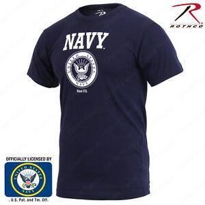 Rothco Logo - Details about Men's Rothco Officially Licensed U.S. Navy Emblem T-Shirt