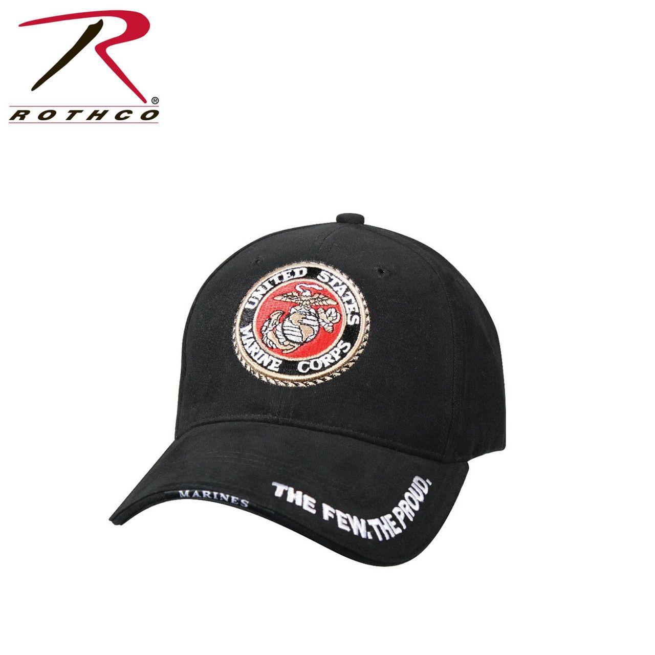 Rothco Logo - Rothco Deluxe Low Profile Cap With USMC Globe & Anchor Logo (Item )