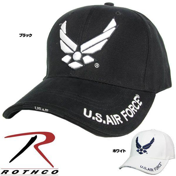 Rothco Logo - Rothco Cap U. S. Air Force logo [Black] 938403 | Men's Baseball Cap  Baseball Cap military Hat military Cap