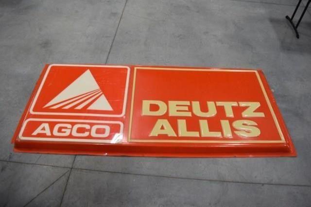 Deutz-Allis Logo - Agco/Deutz Allis Plastic Sign, 99