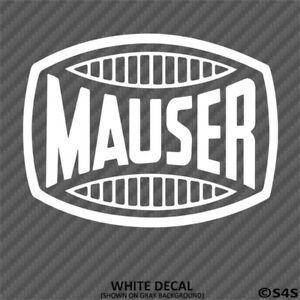Mauser Logo - Details about Mauser Firearms Hunting/Outdoor Sports Decal Sticker - Choose  Color/Size