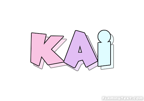 Kai Logo - Kai Logo. Free Name Design Tool from Flaming Text