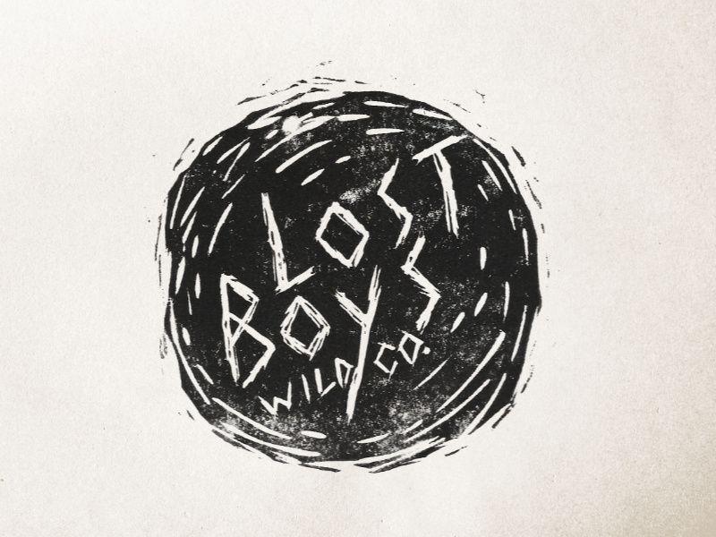Linocut Logo - Lost Boys Linocut by Tanner Mardis on Dribbble