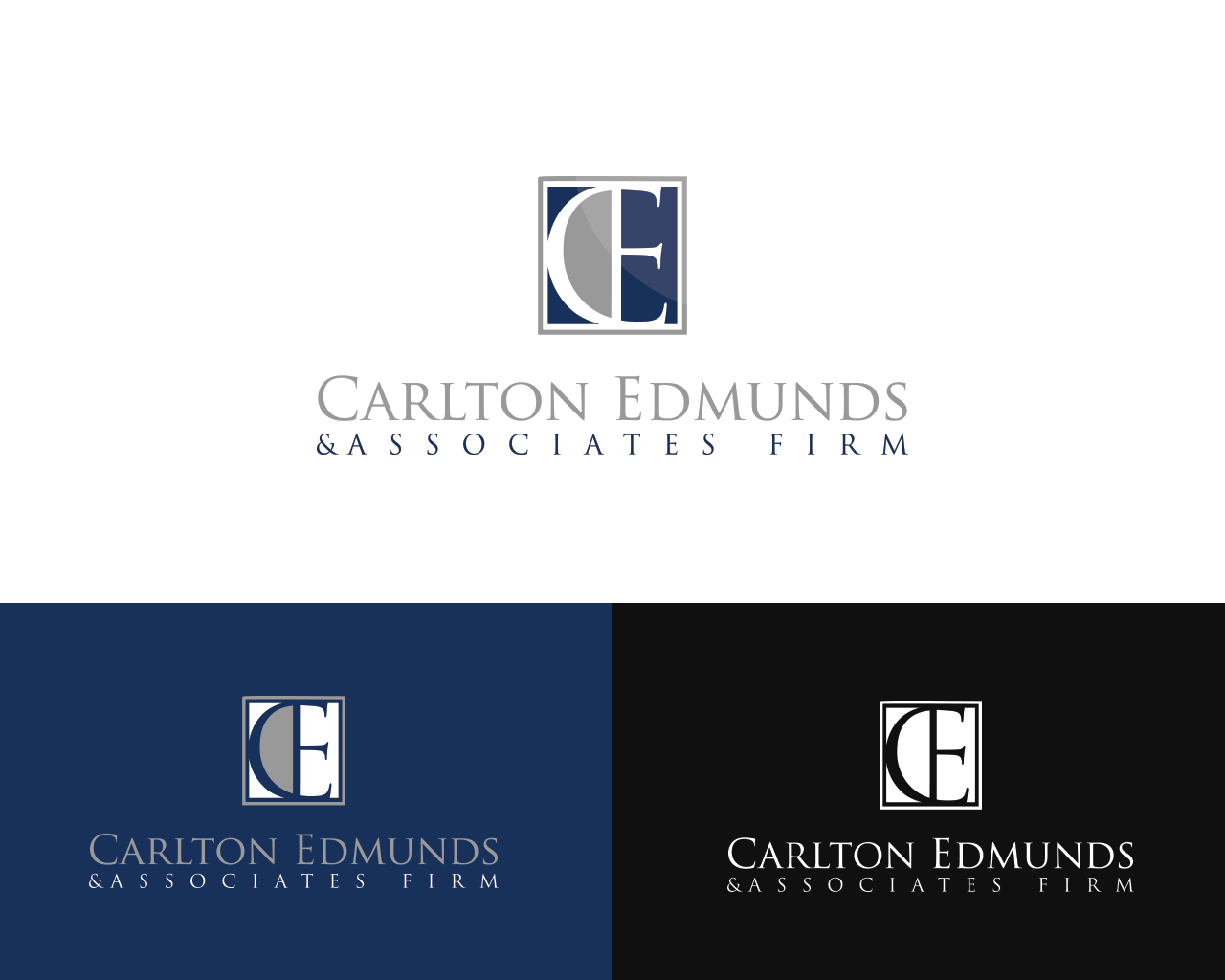 Edmunds Logo - Professional, Bold, Legal Logo Design for Firm Name: Carlton Edmunds ...