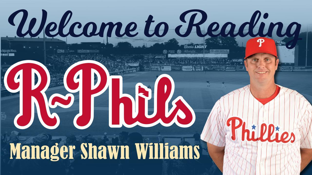 R-Phils Logo - Shawn Williams Named New Fightin Phils Manager. Reading Fightin