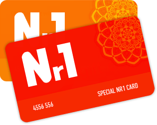 Nr.1 Logo - Discount cards