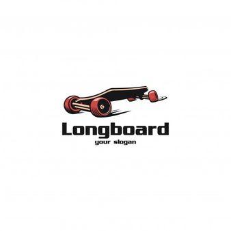 Longboard Logo - Skateboard Vectors, Photo and PSD files