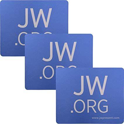 JW Logo - Mouse Pad Mat Perfect Gift for JW.org Jehovah's Witnesses Razer Pack of  3-Big Sale