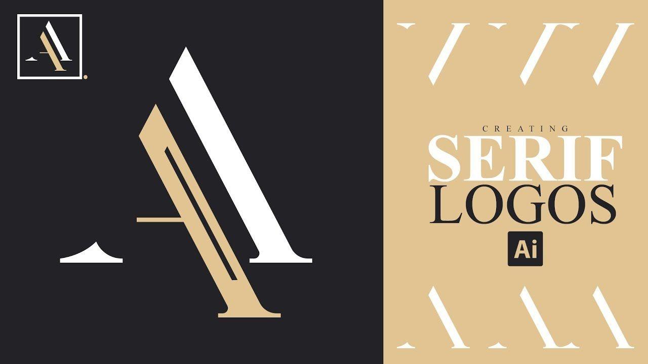 Serif Logo - Illustrator Tutorial: Creating Serif Logos/Typeface