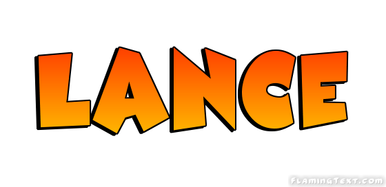 Lance Logo - Lance Logo | Free Name Design Tool from Flaming Text
