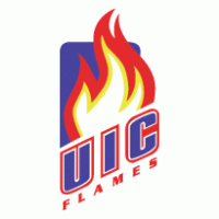 UIC Logo - University Of Illinois Chicago Flames. Brands Of The World