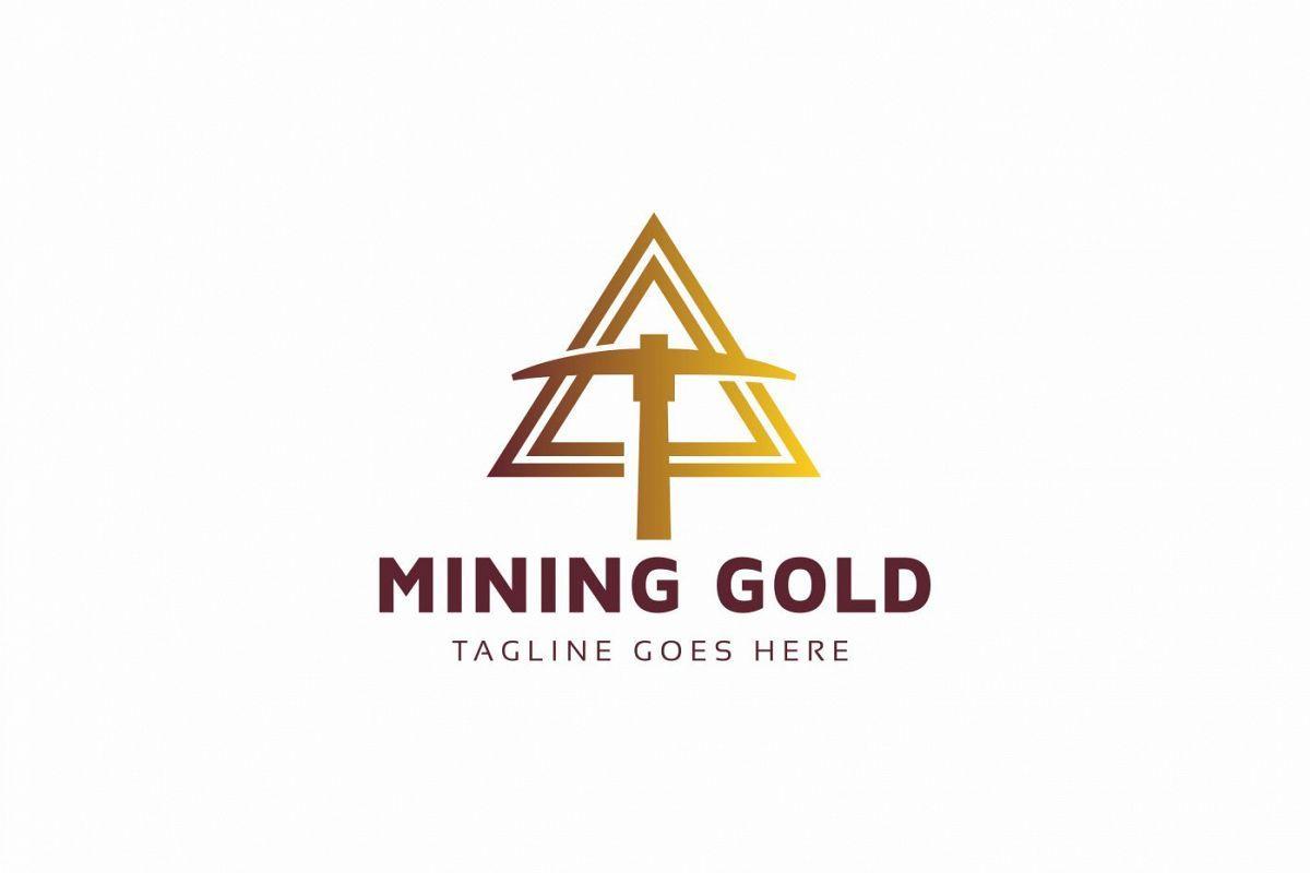 Mining Logo - Mining Gold Logo