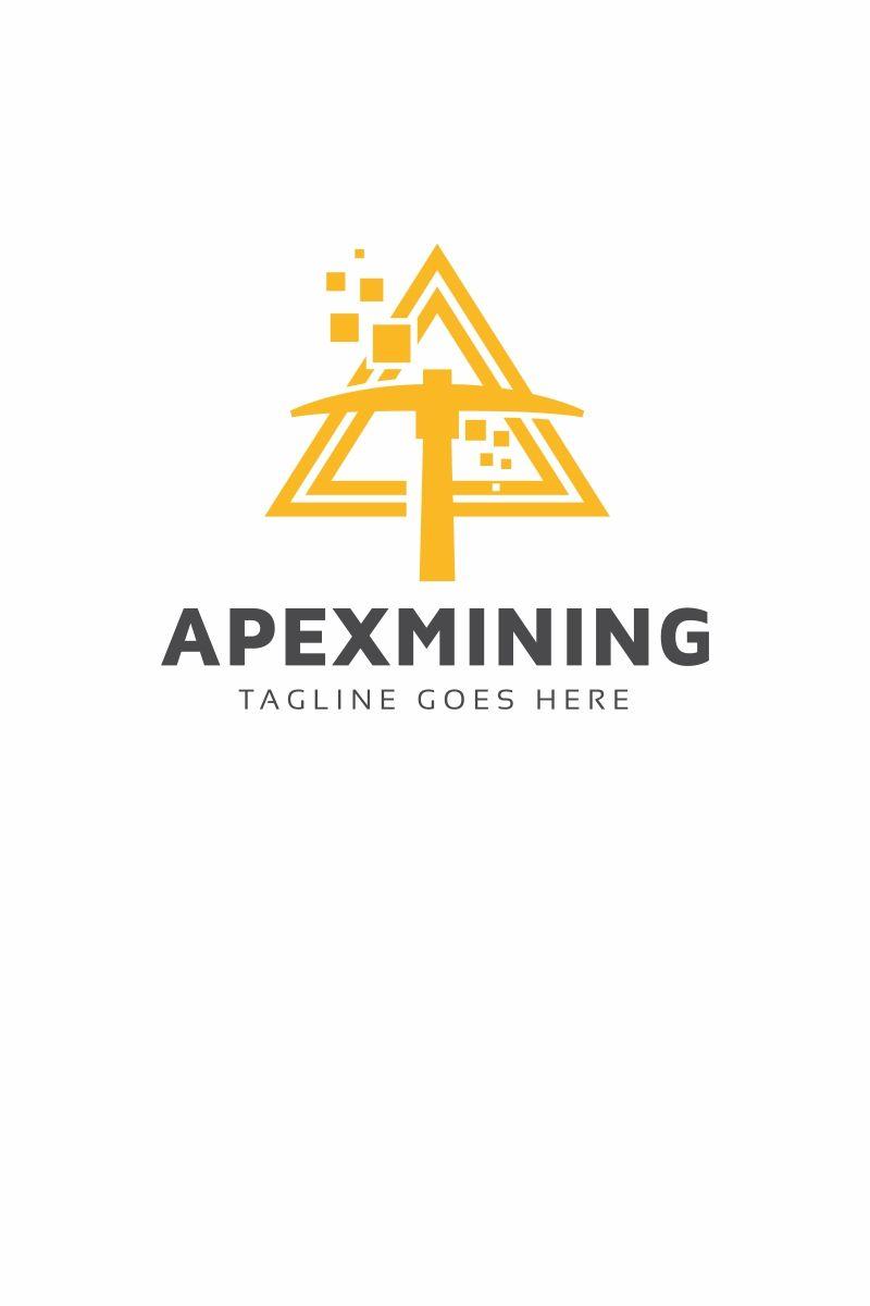 Mining Logo - Apex Mining Crypto Logo Logo Template | Design Bundle | Mining logo ...