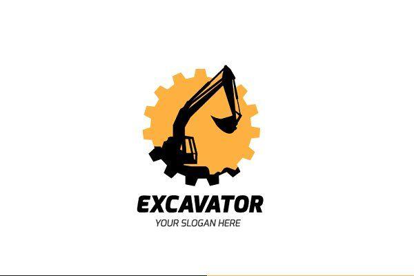 Mining Logo - Excavator Logo - Logos | mining logo | Excavator logo, Logos, Mining ...