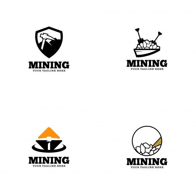 Mining Logo - Mining logo template Vector | Premium Download