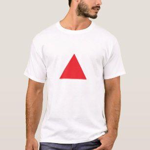 Red Triangle Clothing Logo - Red Triangle Clothing & Apparel | Zazzle.co.uk