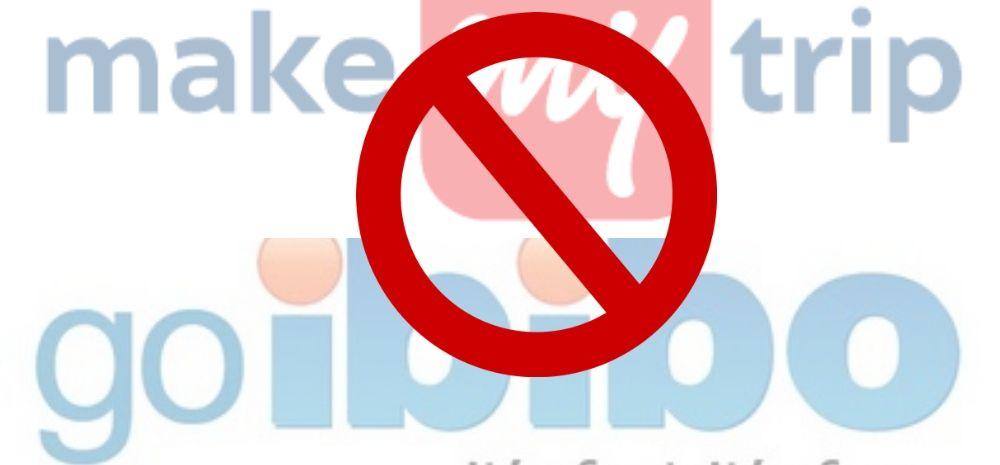 MakeMyTrip Logo - MakeMyTrip, GoIbibo Banned In Ahmedabad? Hotels Warn Users!