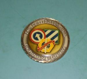 3Id Logo - Details about US Army 24th Corps Support Group Command 3ID Marne Support  Challenge Coin