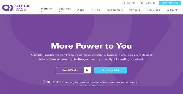 QuickBase Logo - Quick Base Basic Reviews: Overview, Pricing and Features