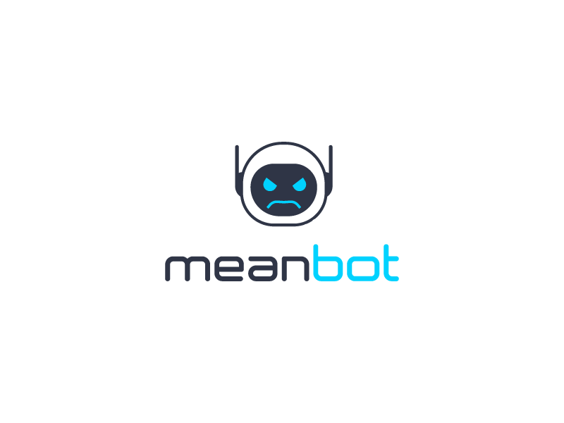 Mean Logo - mean bot logo by SAYOUD Amin on Dribbble