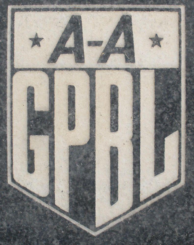 AAGPBL Logo - Grave Spotlight
