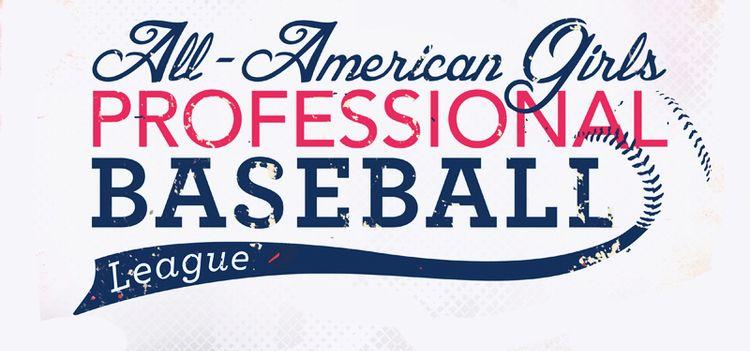 AAGPBL Logo - All-American Girls Professional Baseball League