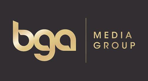 BGA Logo - BGA Media Group + SearchSpring