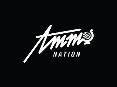 Ammo Logo - Brand Identity - Ammo Nation Logo by Tom Richardson on Dribbble