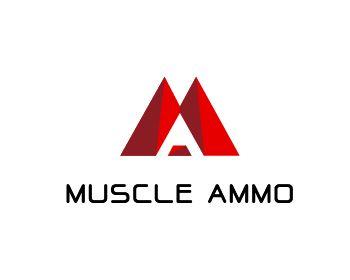 Ammo Logo - Logo design entry number 21 by akela. Muscle Ammo logo contest