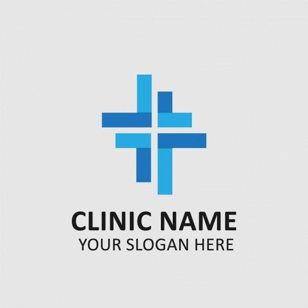 Clinic Logo - Clinic logo template Vector | Free Download