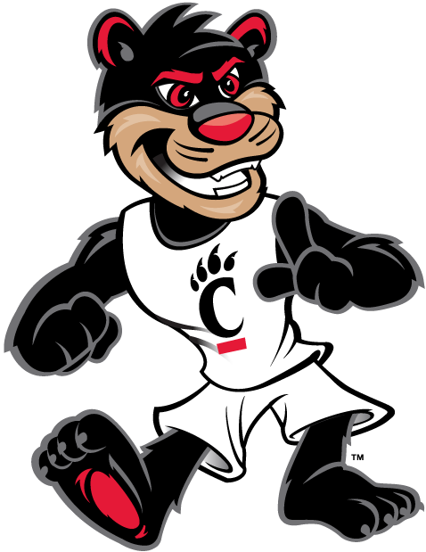 Bearcat Logo - Cincinnati Bearcats Mascot Logo (2006) - Bearcat mascot | Cincinnati ...