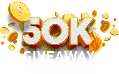 50K Logo - Promotion – NetEnt Live 50k Giveaways – Client Area