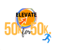 50K Logo - Elevate 50K / 5K / Kid's Mile, KY mile