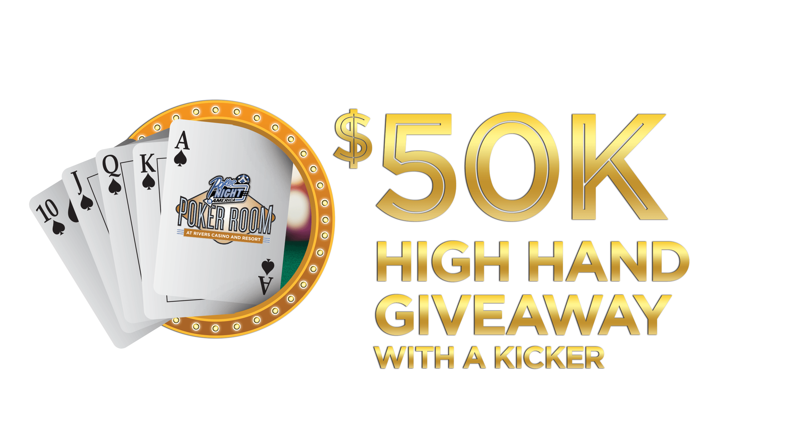 50K Logo - July HH Giveaway Logo Light | Rivers Casino & Resort Schenectady