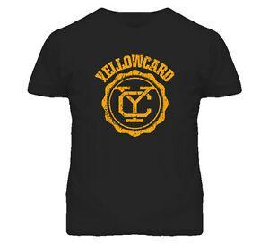 Yellowcard Logo - Details about Yellowcard Music Band Logo Rock Cool T Shirt