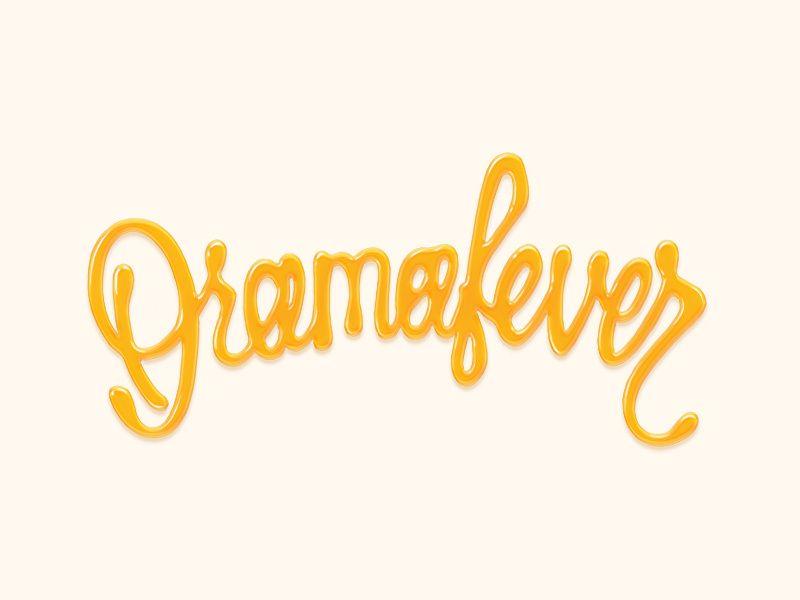 DramaFever Logo - DramaFever Honey Script by Keety Kat on Dribbble