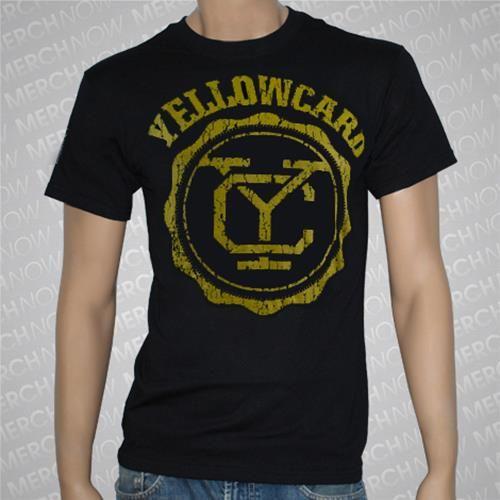 Yellowcard Logo - Yellowcard - Logo Black : HLR0 : MerchNOW - Your Favorite Band Merch ...