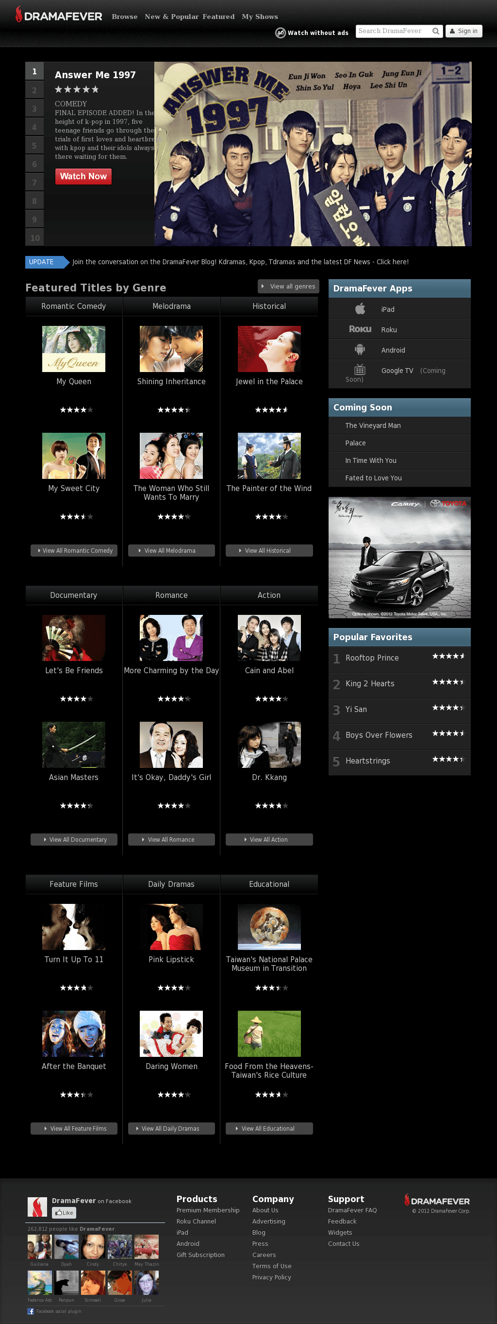 DramaFever Logo - DramaFever Competitors, Revenue and Employees - Owler Company Profile