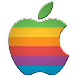 256X256 Logo - Apple Classic Icon - Apple Logo Icons - SoftIcons.com